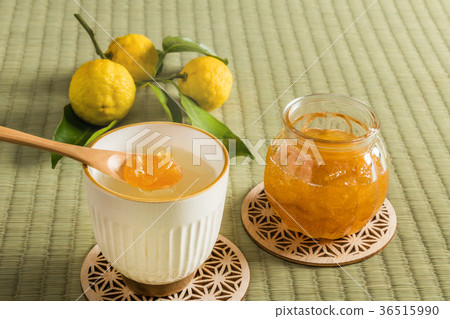 柚子茶涼茶柑橘在日本的涼茶 36515990