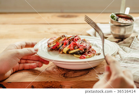 Ratatouille - traditional French vegetable dish Ratatouille - traditional French vegetable dish 36516414