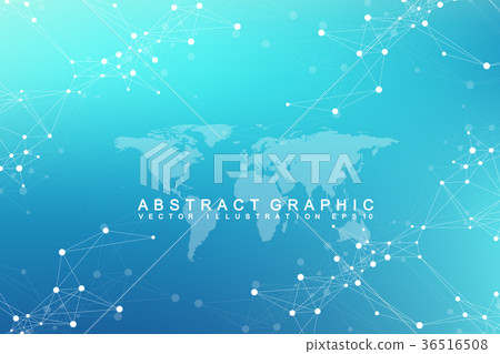 Virtual Graphic Abstract Background Communication Virtual Graphic Abstract Background Communication 36516508