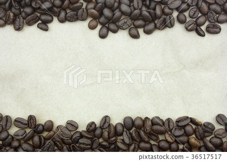 Coffee beans  background, Fresh coffee beans 36517517
