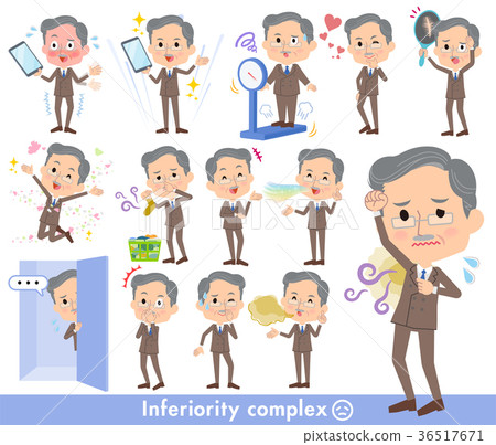 Double suit beard old men_complex 36517671