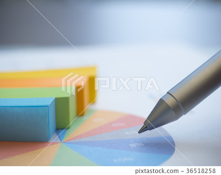 Business image · graph · sticky note 36518258