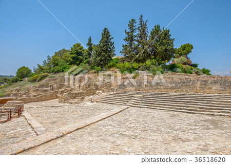 Phaistos palace archaeological site on Crete Phaistos palace archaeological site on Crete 36518620