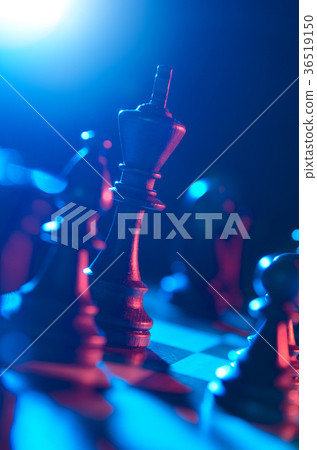 King on the chessboard 36519150