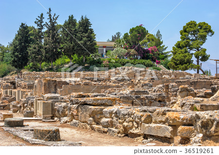 Phaistos palace on Crete, Greece Phaistos palace on Crete, Greece 36519261