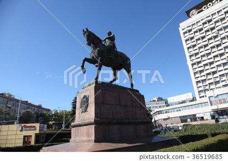 Moldova Chisinau Monument of Kotovsky 36519685