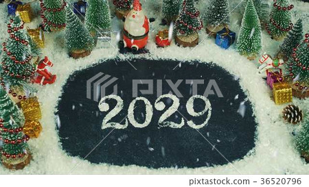 Stop motion animation of 2029 lettering Stop motion animation of 2029 lettering 36520796