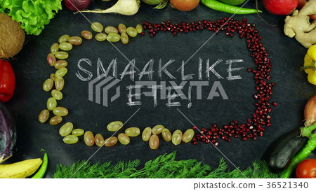Smaaklike ete Afrikaans fruit stop motion, in 36521340