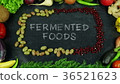 Fermented foods fruit stop motion 36521623