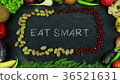 Eat smart fruit stop motion 36521631