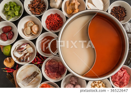 Sichuan hot pot cooking and private pot Chinese hot pot Sichuan hot pot cooking and private pot Chinese hot pot 36522647