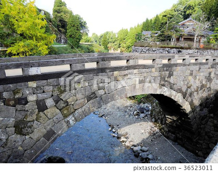 The state that has been restored after the Nijo-Furado Bridge Kumamoto earthquake (Misatocho) 36523011
