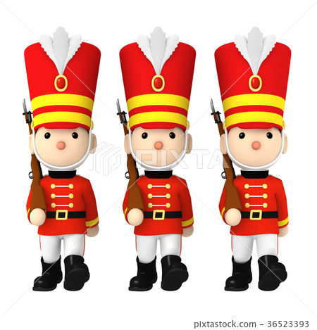 玩具士兵3D例證03 36523393