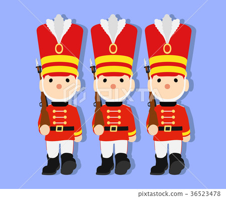 Toy soldier vector 03 Toy soldier vector 03 36523478