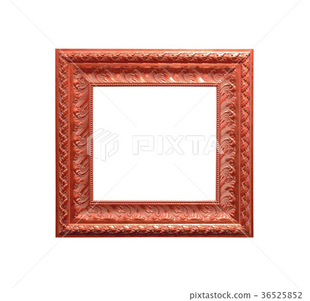 antique frame isolated on white background 36525852