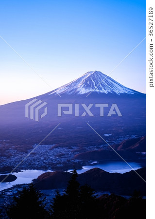 從Shindoen看到的富士山（早晨的景色） 36527189