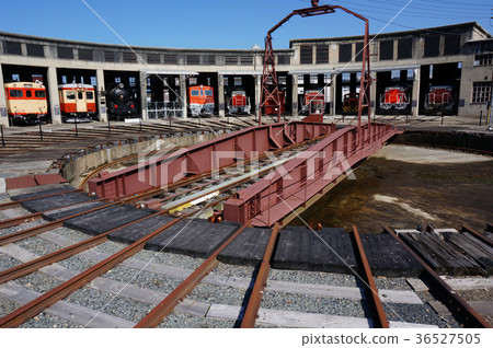 A museum exhibiting things related to the railway in Tsuyama City "Tsuyama Manabi's Railroad Hall" 36527505