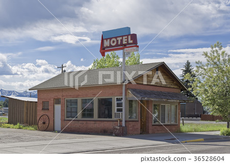 Rural Motel Wyoming 36528604