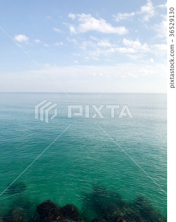 Blue sky and sea in the morning Blue sky and sea in the morning 36529130