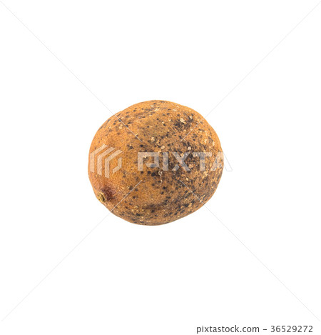 Rotten lemon isolated on white background Rotten lemon isolated on white background 36529272