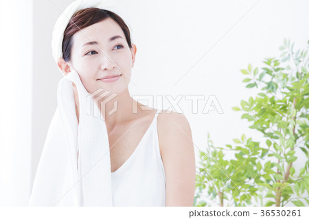 洗臉清潔美容女人護膚美容 36530261