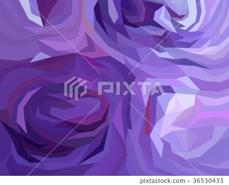 Purple coloured background,Low poly background 36530433