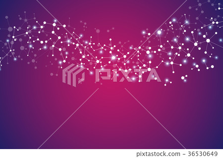 Abstract molecule background, genetic and chemical 36530649