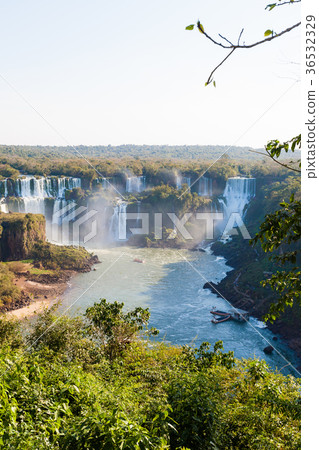 Iguazu falls view, Argentina Iguazu falls view, Argentina 36532329