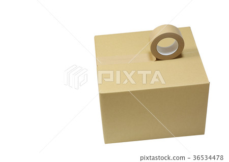 紙板箱和工藝膠帶 紙板箱和工藝膠帶 36534478