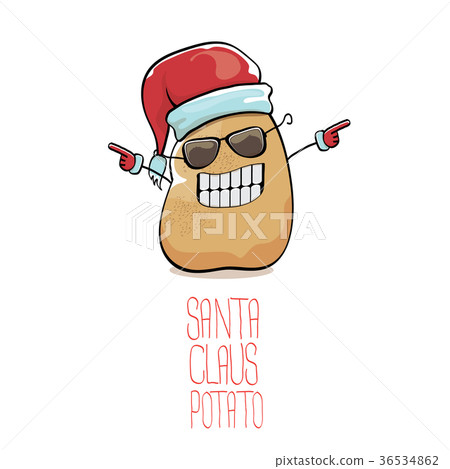 vector funky comic cartoon cute brown smiling 36534862