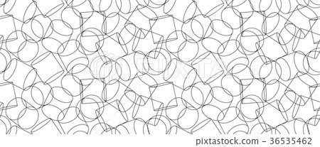 3D geometric pattern - seamless 3D geometric pattern - seamless 36535462