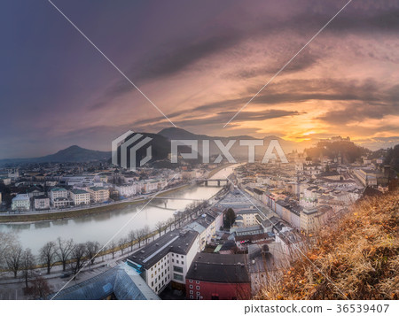 Panoramic view of Salzburg 36539407