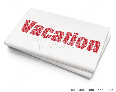 Entertainment, concept: Vacation on Blank 36540286