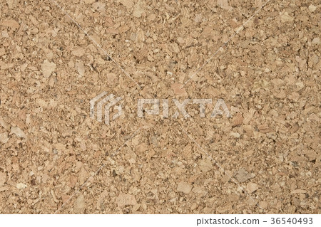 Horizontal Texture of Brown Cork Board Horizontal Texture of Brown Cork Board 36540493