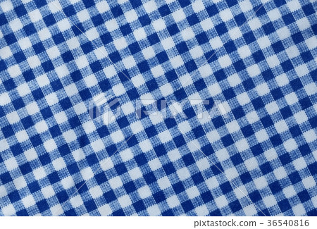 Blue and White Lumberjack Plaid Pattern Background 36540816