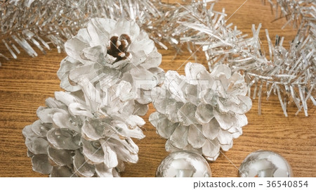 Baubles and Pinecones for Christmas Ornament, 36540854