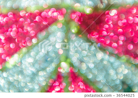 Colorful bokhe from Lighting decor for background 36544025