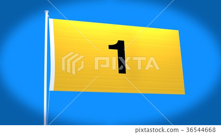 First place (first) flag gold First place (first) flag gold 36544668