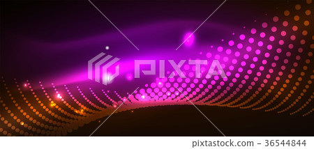 Smooth smoke particle wave 36544844