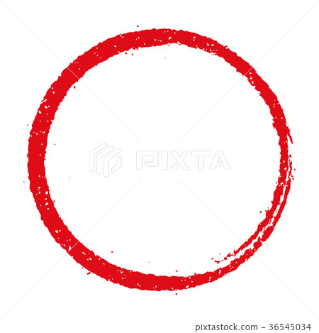 Round stamp frame illustration - Stock Illustration [36545034] - PIXTA