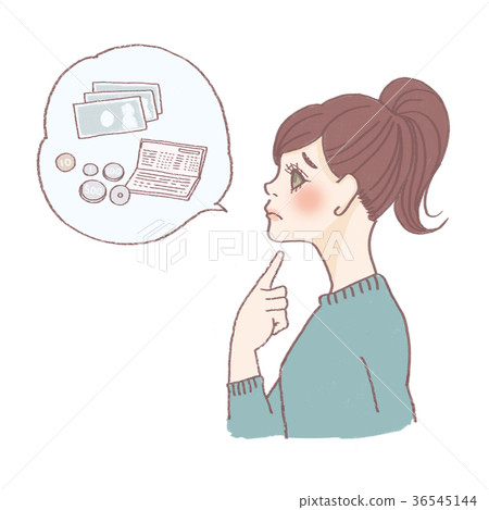 一個女人在想錢 一個女人在想錢 36545144