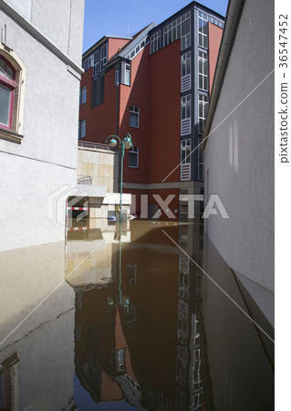 Flooding in Meyssen, Germany, in June 2013 36547452