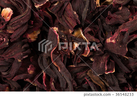 Heap of aromatic Hibiscus tea Heap of aromatic Hibiscus tea 36548233