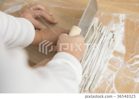 蕎麥麵製作經驗小學生兒童手 36548325