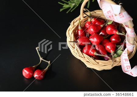 Spicy red chili peppers Spicy red chili peppers 36548661