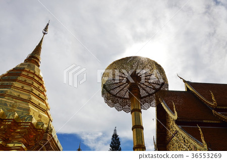 Wat Phrathat Doi Suthep ancient and sacred temple  36553269