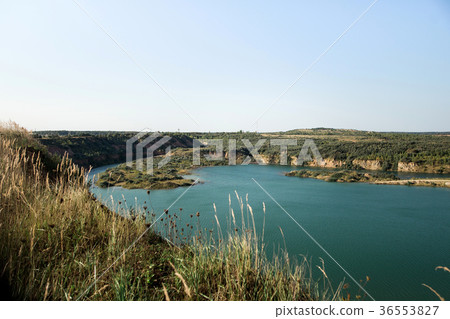 Landscape of an old flooded Landscape of an old flooded 36553827