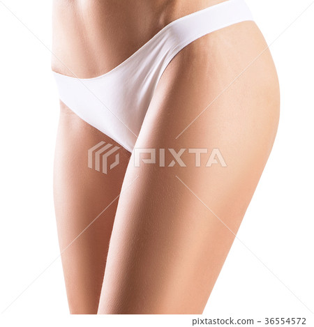 Female buttocks with stretching marks. 36554572