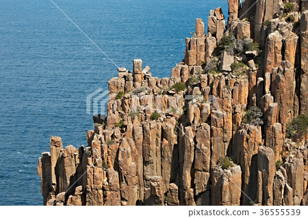 Rugged coastline cliffs Rugged coastline cliffs 36555539