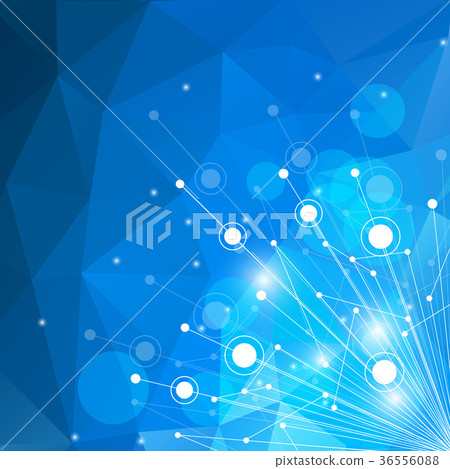 Vector geometric background 36556088